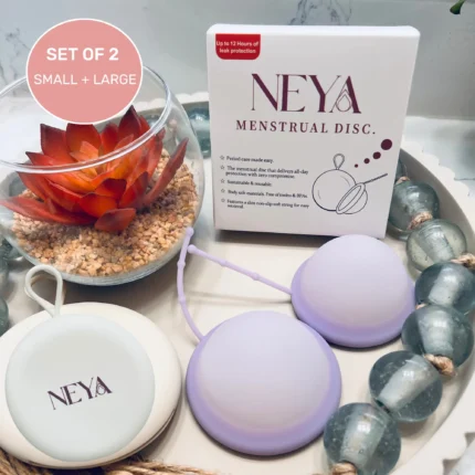 NEYA - Small + Large Menstrual Disc - Set of 2