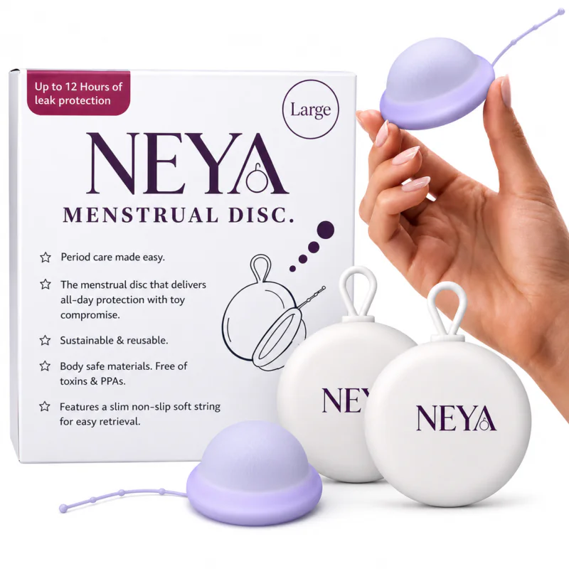 large menstrual discs set of 2 neya