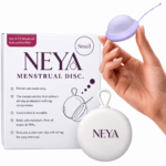 small reusable menstrual disc neya
